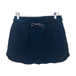 Athleta Womens crest skort tennis golf black athletic casual size 10